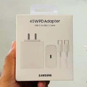 multi port USB charger 45W compact design