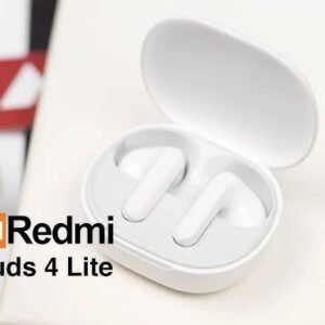 Xiaomi Redmi Buds Lite white TWS earbuds charging case
