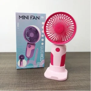 compact cooling fan handheld design close-up