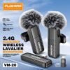PLOKAMA VM20 dual wireless lavalier microphone set