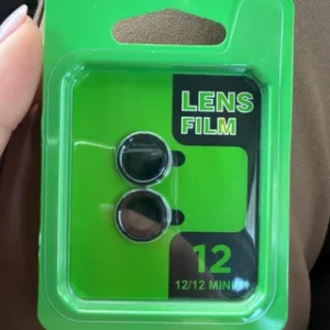 protective camera lens cover for iPhone 11 and 12